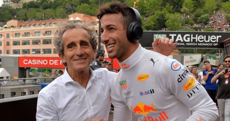 Daniel Ricciardo and Prost