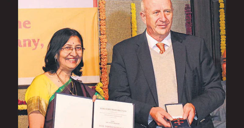 Professor Savita Kelkar Wins Germany's Order Of Merit