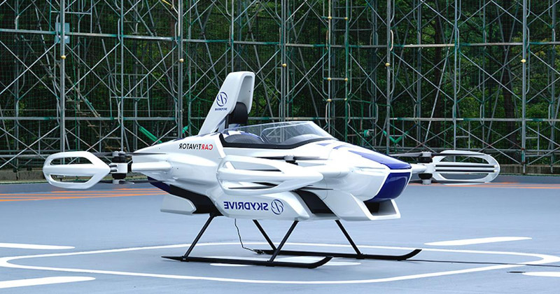 SkyDrive and Suzuki flying car