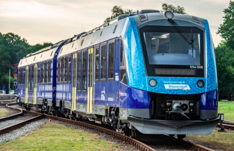 hydrogen-powered train fleet