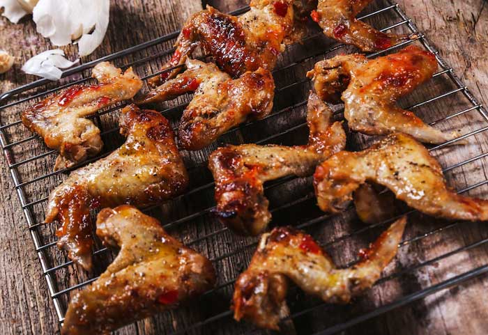 how to bake chicken wings