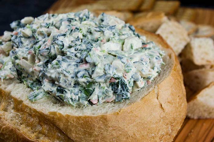 how to make spinach dip